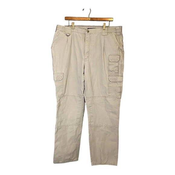 511 Tactical Pants Mens 40x34 Gray Cargo Utility High Rise Cotton Work‎ 74251 - Picture 1 of 3